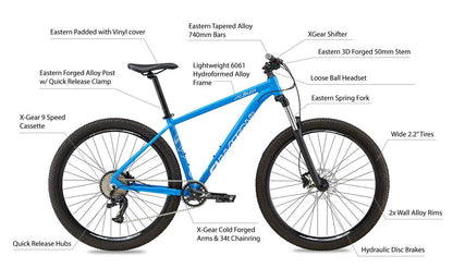 mountainbike 29 hardtail Eastern Alpaka 29 MTB Hardtail Bike