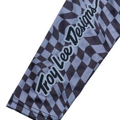 Troy Lee Designs Lilium Long Sleeve MTB Jersey - Womens - Twisted Checkers - Black-Gray
