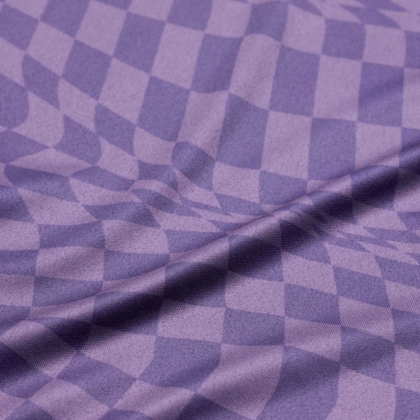Troy Lee Designs Lilium Short Sleeve MTB Jersey - Womens - Twisted Checkers - Deep Purple