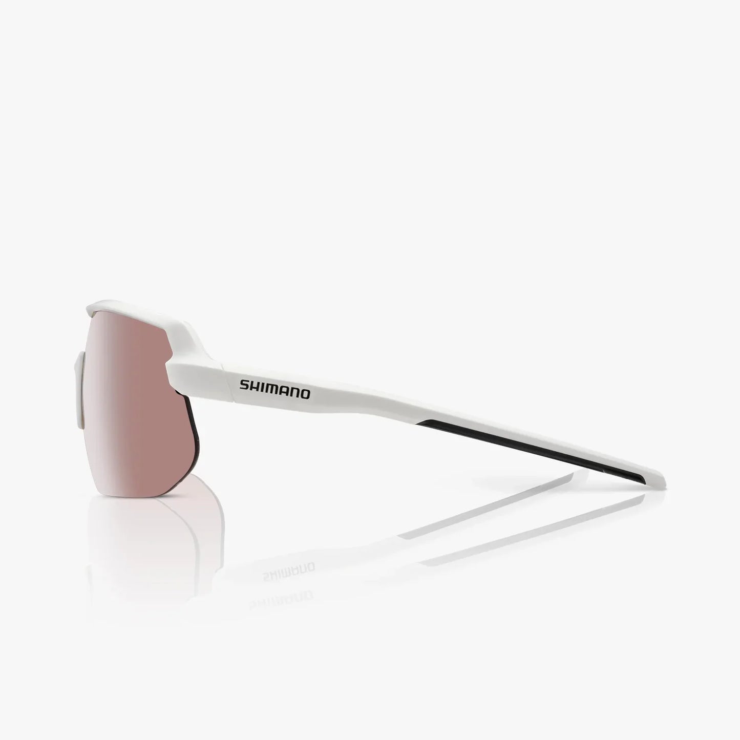 Shimano Twinspark 2 Sunglasses - White - Ridescape High Contrast Lens
